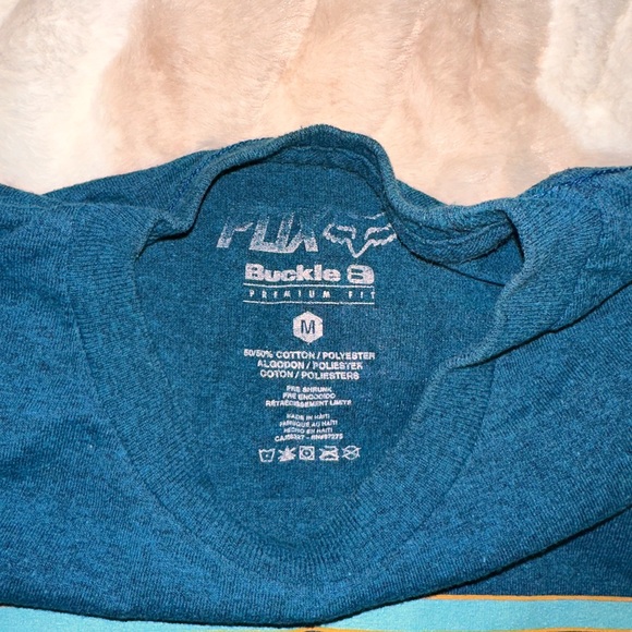 Buckle Teal Premium Fit T-Shirt - Picture 2 of 2
